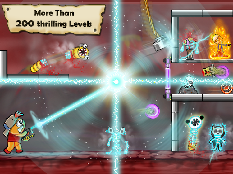 #8. Bloody Monsters: Bouncy Bullet (Android) By: RV AppStudios