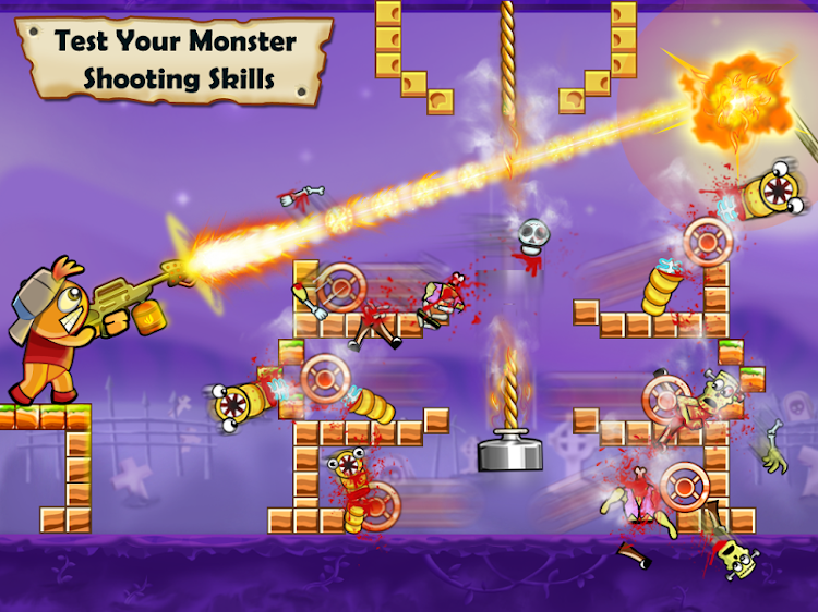 #10. Bloody Monsters: Bouncy Bullet (Android) By: RV AppStudios