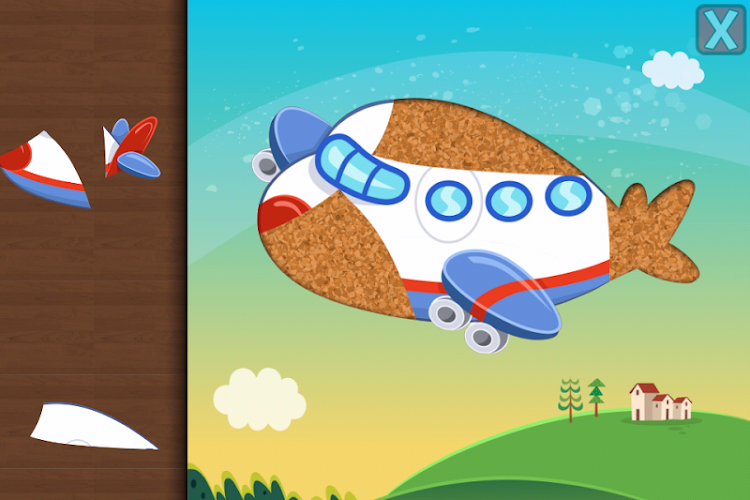 #5. Trains Planes Puzzle for Kids (Android) By: Pixel Envision Ltd.