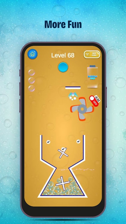 #5. Water Bubble Challenge (Android) By: Varni Infotech