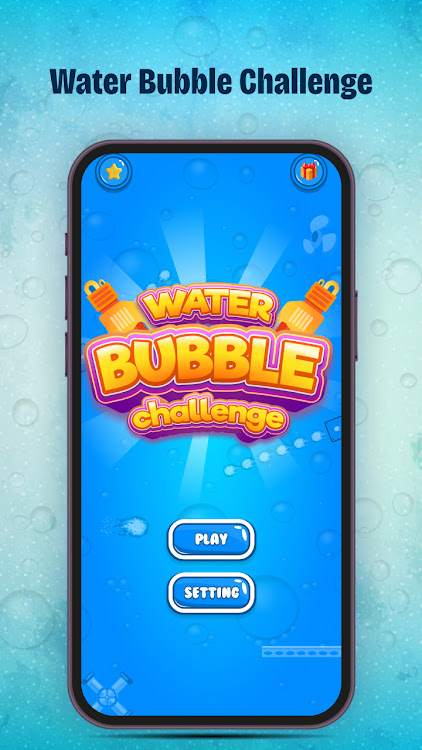 #7. Water Bubble Challenge (Android) By: Varni Infotech