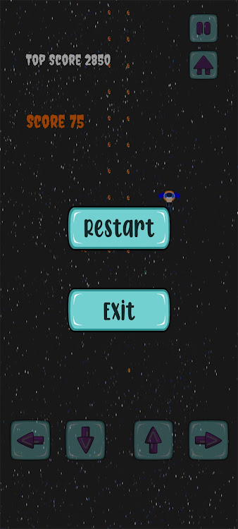 #7. Lone Space Shooter Game (Android) By: RIGID APPS