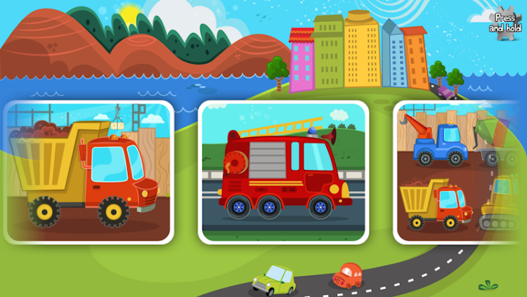 #6. Car Puzzles for Toddlers (Android) By: Pixel Envision Ltd.