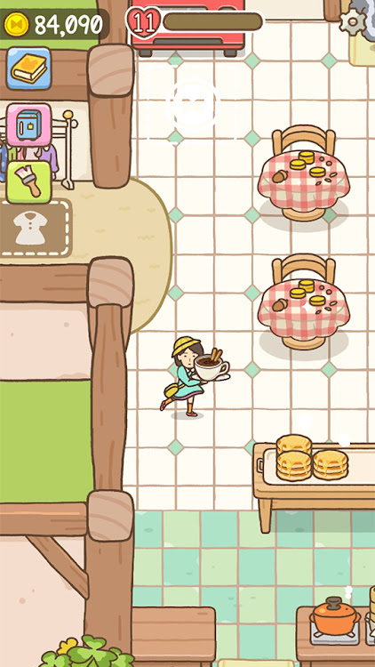 #9. My Tasty Eatery (Android) By: Noctua Games