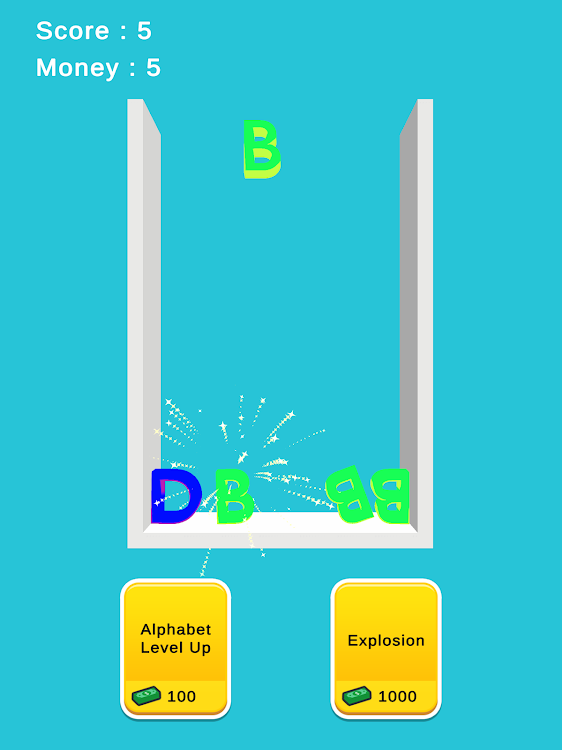 #3. AlphabetMerge (Android) By: ONARI Games