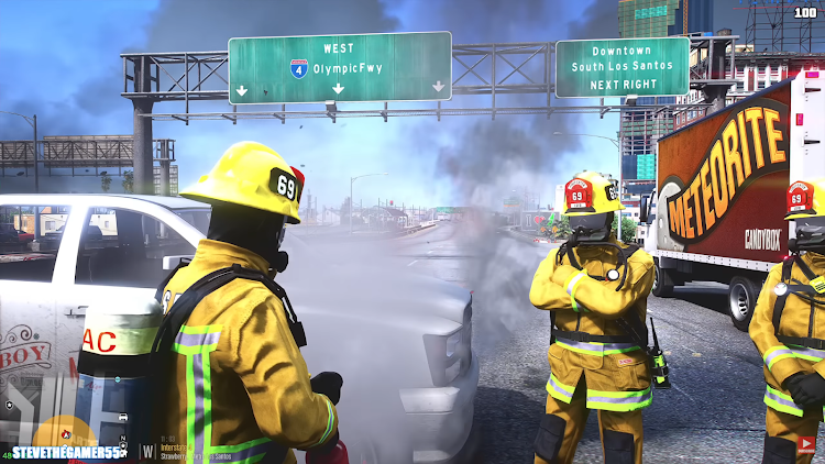 #5. Fireman Rescue Truck Simulator (Android) By: T134GAMER