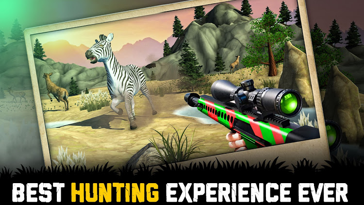 #3. Wild Animal Hunting 3D Offline (Android) By: Play 10