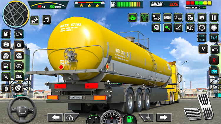 #3. US Oil Tanker Transporter Game (Android) By: Games Garage