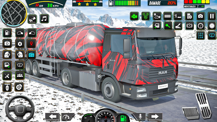 #8. US Oil Tanker Transporter Game (Android) By: Games Garage