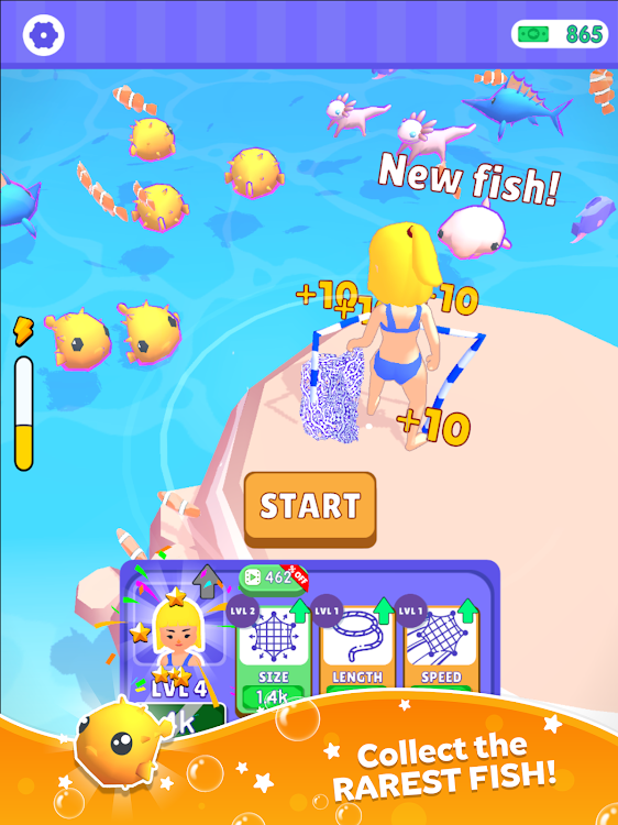 #9. Net Fishing! (Android) By: VOODOO