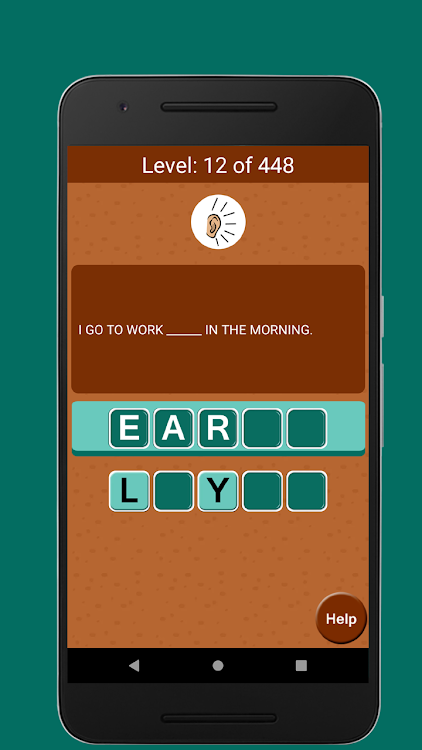 #2. Jumble Word Game (Android) By: ACKAD Developer.