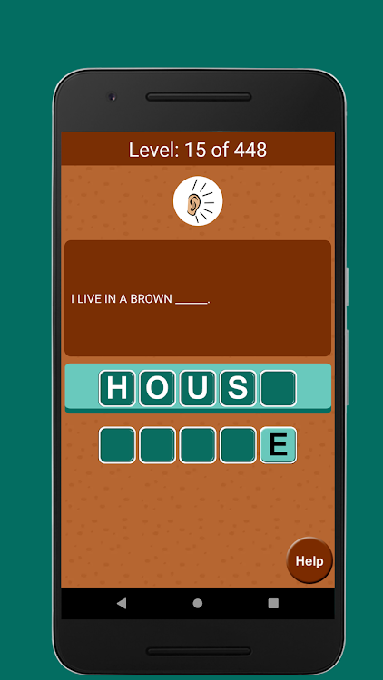 #5. Jumble Word Game (Android) By: ACKAD Developer.