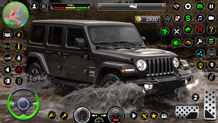 #3. Jeep Driving Simulator offRoad (Android) By: Verx Labs