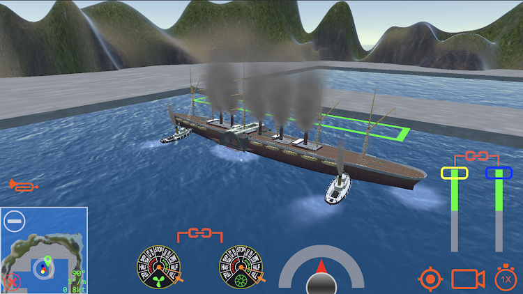 #2. Paddle Steamer Simulator (Android) By: Aleksandr Turkin