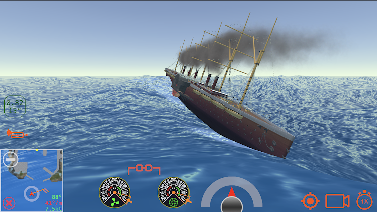 #3. Paddle Steamer Simulator (Android) By: Aleksandr Turkin