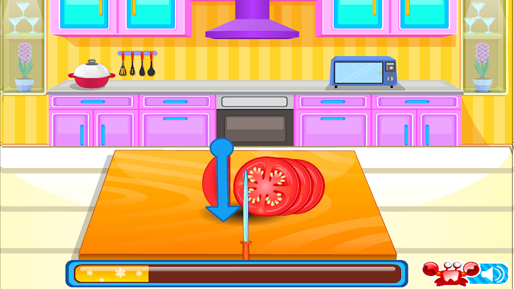 #7. Mini Burgers, Cooking Games (Android) By: bweb media