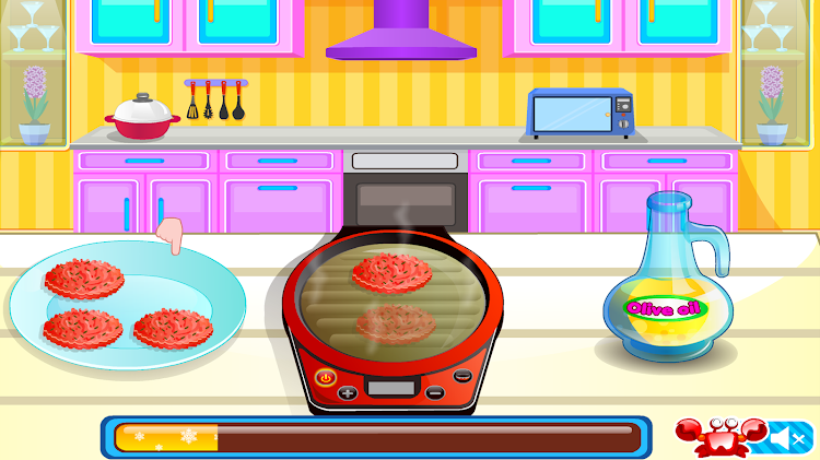 #9. Mini Burgers, Cooking Games (Android) By: bweb media