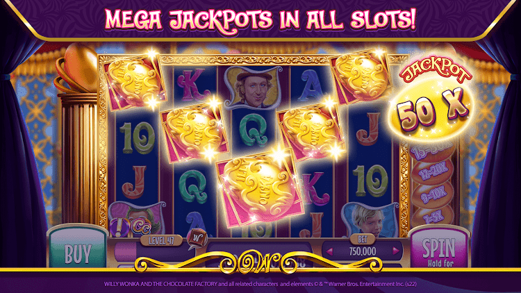 #4. Willy Wonka Vegas Casino Slots (Android) By: Zynga