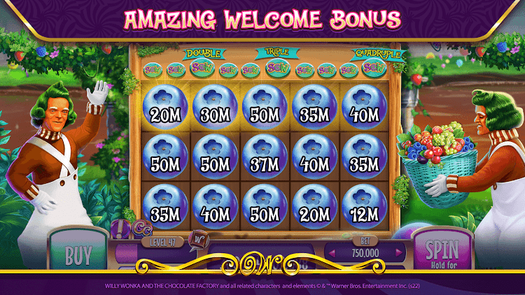 #5. Willy Wonka Vegas Casino Slots (Android) By: Zynga