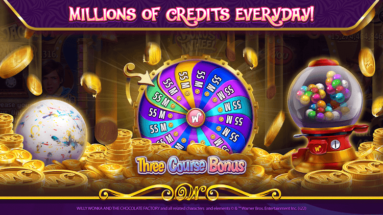 #6. Willy Wonka Vegas Casino Slots (Android) By: Zynga