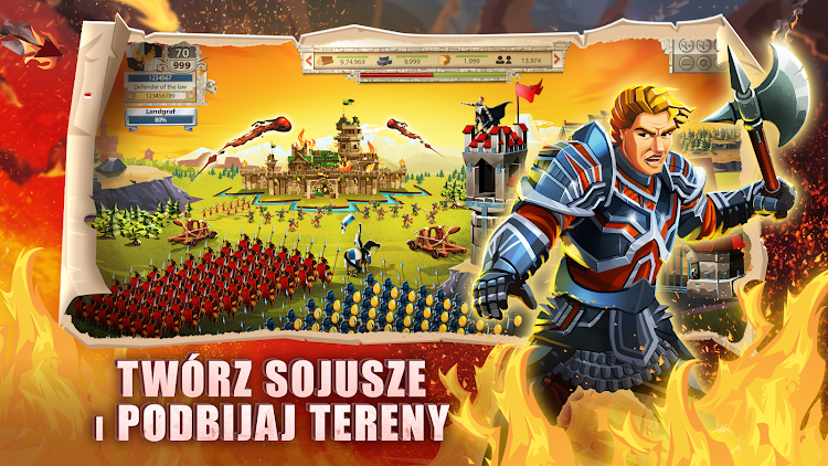 #3. Empire: Four Kingdoms (PL) (Android) By: Goodgame Studios