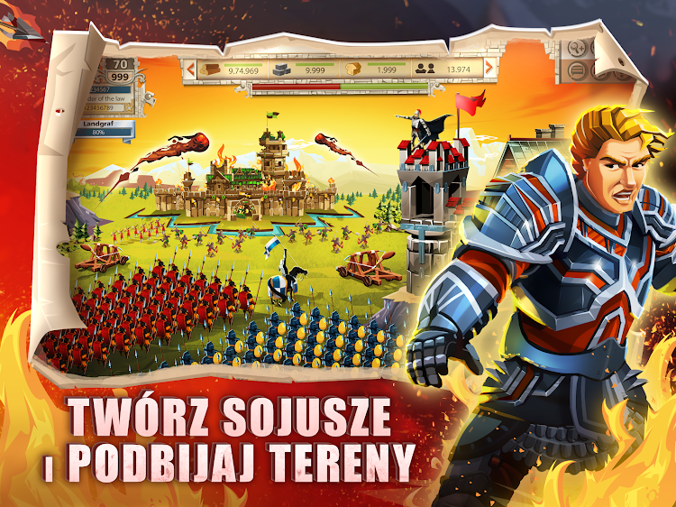 #7. Empire: Four Kingdoms (PL) (Android) By: Goodgame Studios