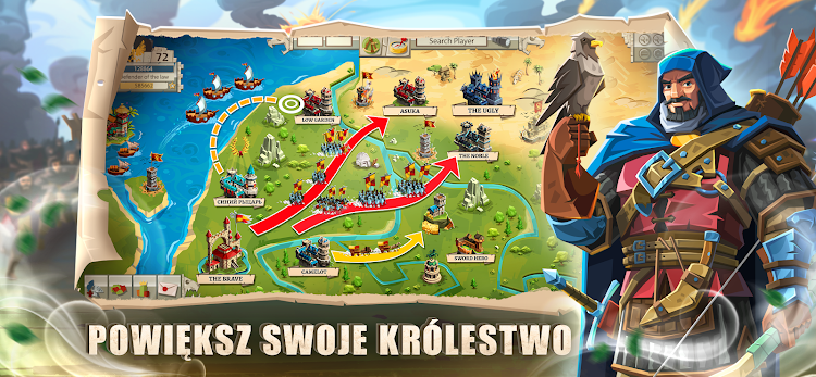 #9. Empire: Four Kingdoms (PL) (Android) By: Goodgame Studios