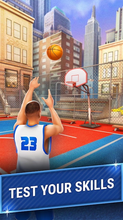 #4. 3pt Contest: Basketball Games (Android) By: Webelinx Games