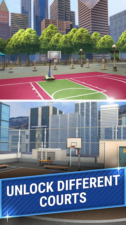 #7. 3pt Contest: Basketball Games (Android) By: Webelinx Games