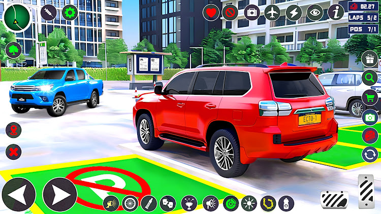 #8. Prado Car Parking: Car Driving (Android) By: Awesome Games Studios