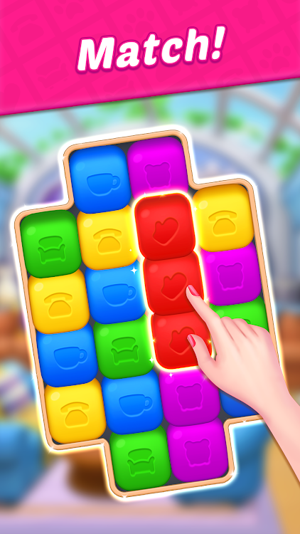 #10. Design Blast - Match & Home (Android) By: Bigcool Games