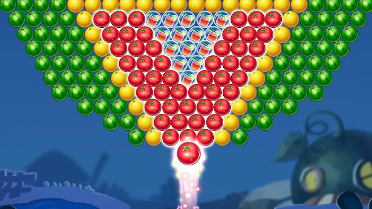 #5. Shoot Bubble - Fruit Splash (Android) By: 4 GAME STUDIO