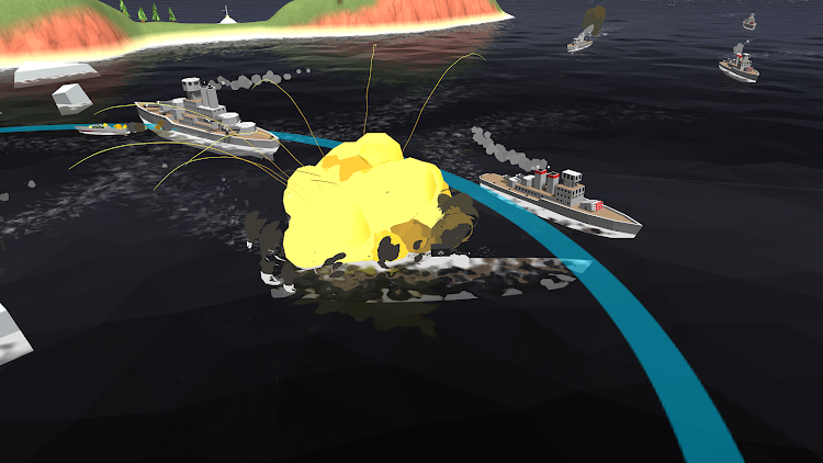 #4. Ships of Glory: Warship Combat (Android) By: Top Secret Developments