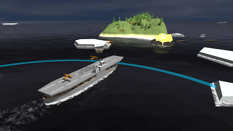 #5. Ships of Glory: Warship Combat (Android) By: Top Secret Developments