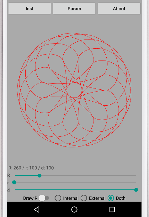 #2. Spirograph (Android) By: Alberto Vera