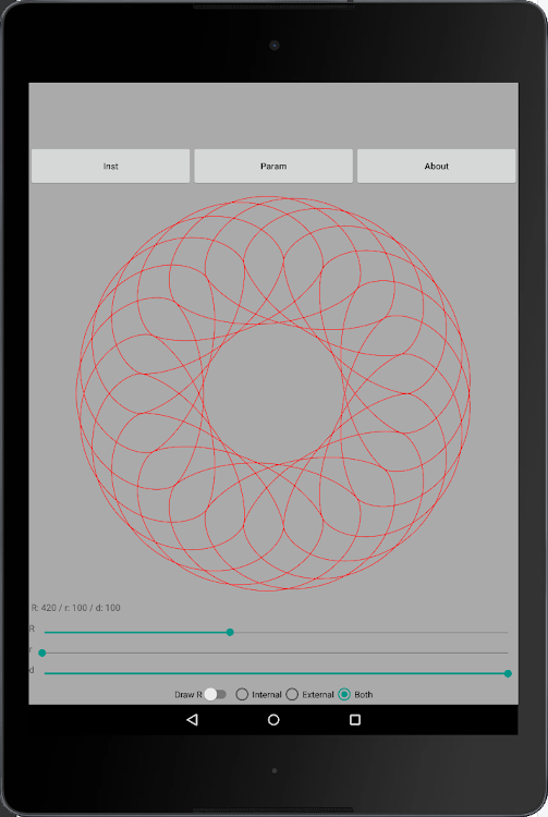 #8. Spirograph (Android) By: Alberto Vera