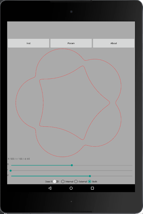 #9. Spirograph (Android) By: Alberto Vera