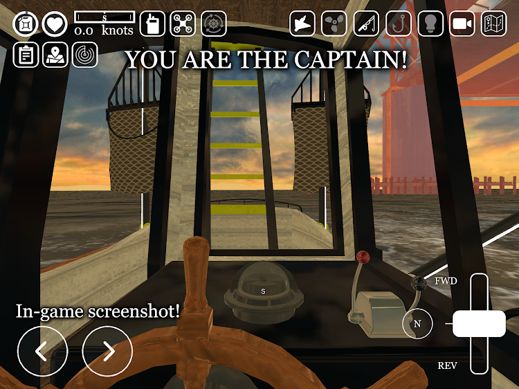 #9. uCaptain: Boat Fishing Game 3D (Android) By: Studio Pareidolia LLC