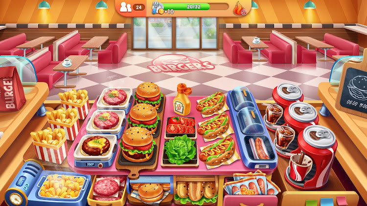 #2. My Cooking: Restaurant Game (Android) By: gameone