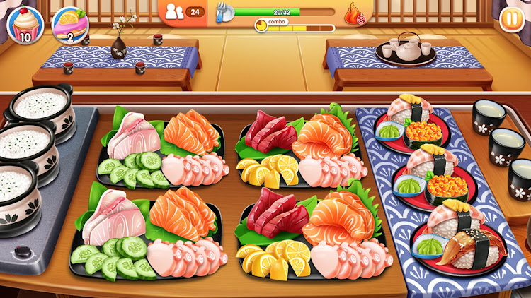 #6. My Cooking: Restaurant Game (Android) By: gameone