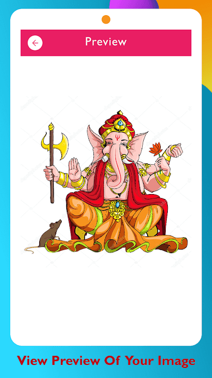 #8. Lord Ganesha Paint & Color (Android) By: HD Technolabs