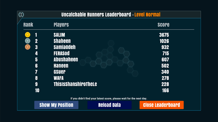 #7. Uncatchable Runners (Android) By: UniMeta Games