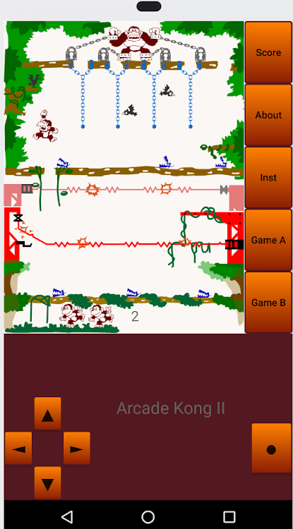 #2. Arcade Kong II (Android) By: Alberto Vera