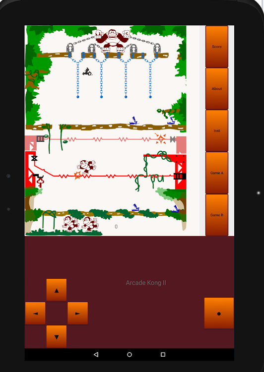 #6. Arcade Kong II (Android) By: Alberto Vera