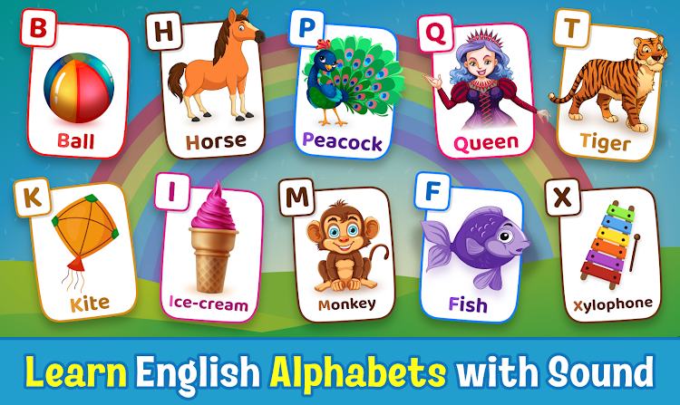 #10. Kids English Learning Games (Android) By: Apps Land Plus