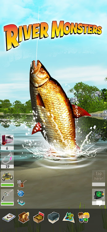 #6. The Fishing Club 3D: Game on! (Android) By: Robot Riot UG (haftungsbeschränkt)