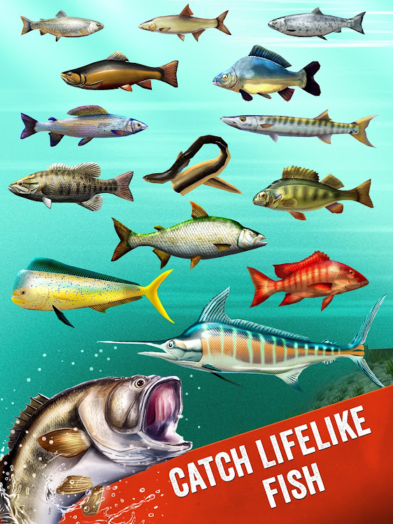 #10. The Fishing Club 3D: Game on! (Android) By: Robot Riot UG (haftungsbeschränkt)