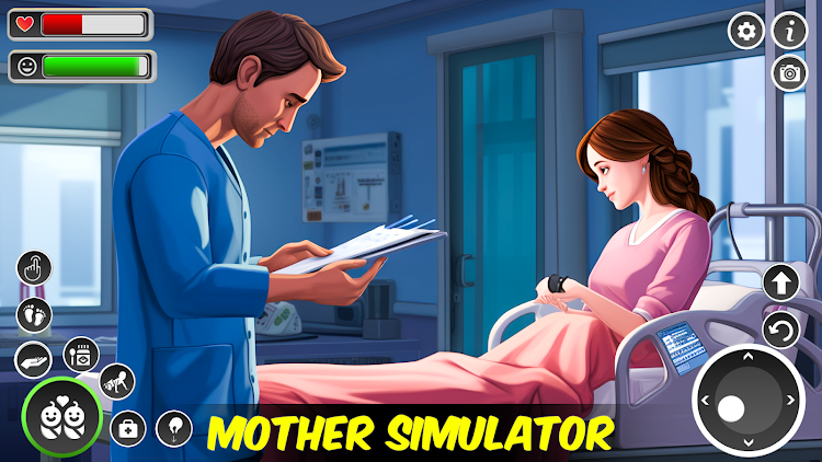 #4. Pregnant Mother: Mom Games 3D (Android) By: Geeklone Technology