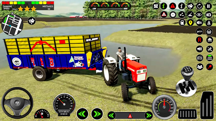 #3. Tractor Farming Game 3D Sim (Android) By: Games Coder