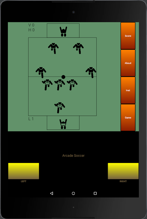 #3. Arcade Soccer (Android) By: Alberto Vera